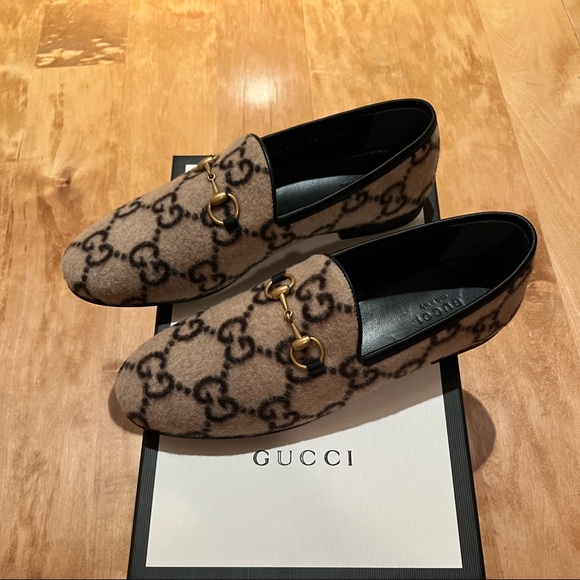 gucci merino loafers